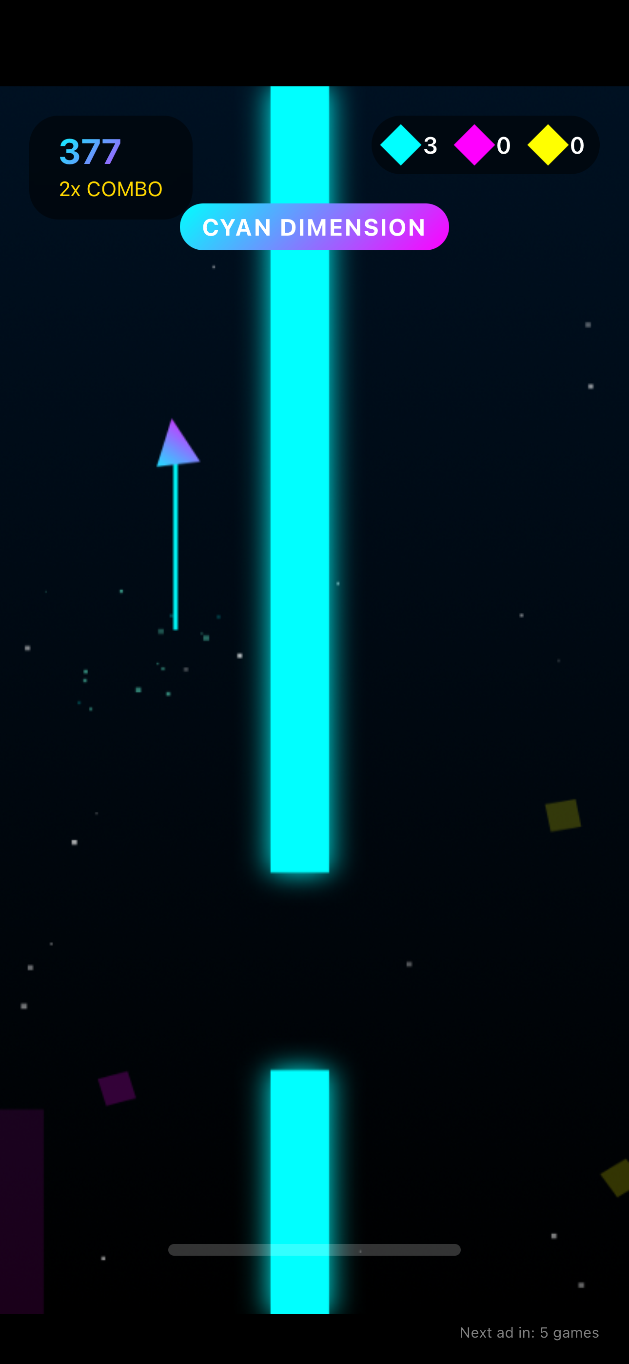 Cyan dimension gameplay